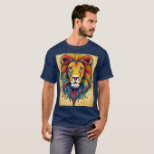 Regal Roar: Draag het wild T-shirt (Voorkant volledig)