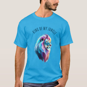 Regal Roar: Omarm je innerlijke koning T-shirt
