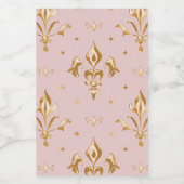 Regal Rozen glazen pot Voedselcontainer Etiket (Enkel label)