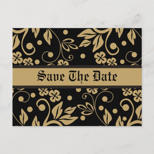 Regal Save the Date Briefkaarten (Voorkant)