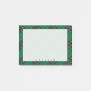 Regal Schotse Clan MacLean Jacht Tartan Post-it® Notes