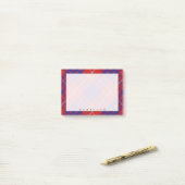 Regal Scottish Clan Hamilton Tartan Post-it® Notes (Op bureau)