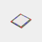 Regal Scottish Clan MacBeth Tartan Post-it® Notes (Schuin)
