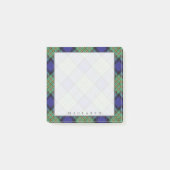 Regal Scottish Clan MacLaren Tartan Post-it® Notes (Voorkant)