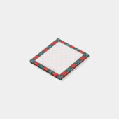 Regal Scottish Clan MacLea Livingstone Tartan Post-it® Notes (Schuin)