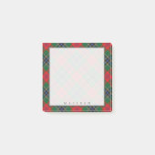 Regal Scottish Clan MacLean Tartan Post-it® Notes (Voorkant)
