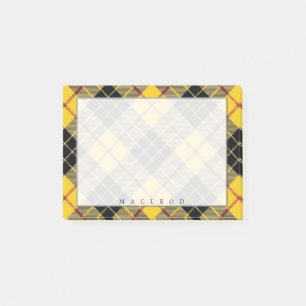 Regal Scottish Clan MacLeod of Lewis Tartan Post-it® Notes