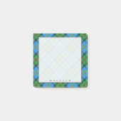 Regal Scottish Clan MacLeod van Harris Tartan Post-it® Notes (Voorkant)