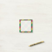 Regal Scottish Clan MacMillan Tartan Post-it® Notes (Op bureau)