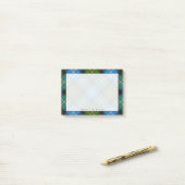 Regal Scottish Clan MacNeil Tartan Post-it® Notes (Op bureau)