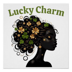 Regal Shamrock Majesteit: Lucky Charm Perfect Poster