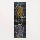 Regal Silver en Gold Griffins Yogamat (Achterkant)