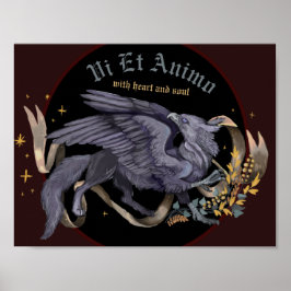 Regal Silver Griffin Poster