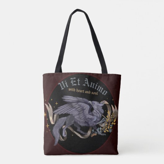 Regal Silver Griffin Tote Bag (Achterkant)