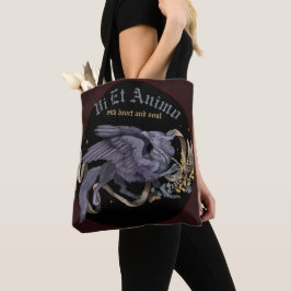 Regal Silver Griffin Tote Bag