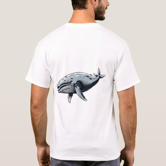 Regal Sperm Whale Hero T-shirt (Achterkant)