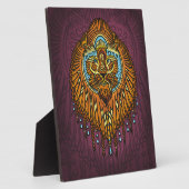 Regal Spirit Lion |  stam Mandala Roar Fotoplaat (Zijkant)