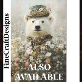 Regal Steampunk Polar Beer, Floral CB1 Decoupage Tissuepapier