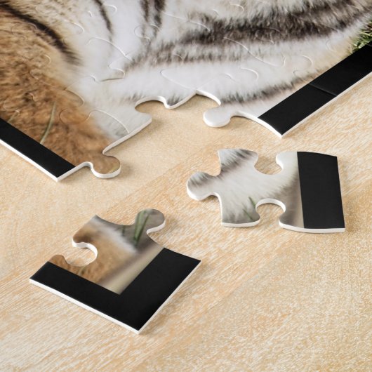 Regal Tiger Legpuzzel (Zijkant)