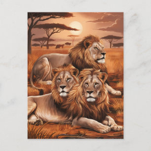 Regal Trio Rust in de Natuur Briefkaart