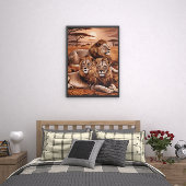 Regal Trio Rust in de Natuur Poster