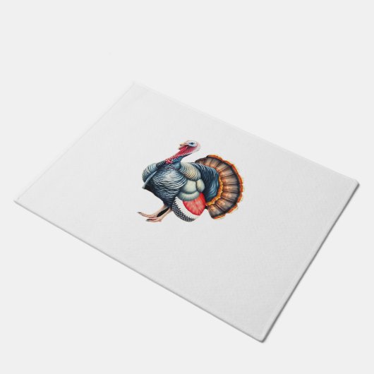 Regal Turkey Display Art Classic T-shirt Deurmat (Schuin)