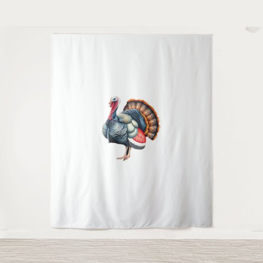 Regal Turkey Display Art Classic T-shirt Wandkleed (Voorkant)