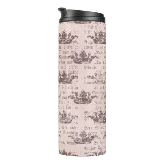  Regal Typografie Thermosbeker (Geroteerd rechts)