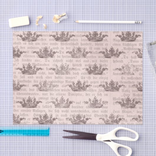  Regal Typografie Tissuepapier (Craft)