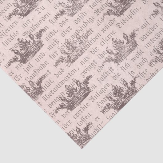  Regal Typografie Tissuepapier (Detail)