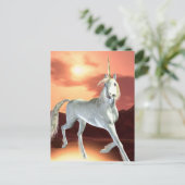 Regal Unicorn Briefkaart (Staand voorkant)