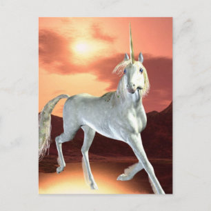 Regal Unicorn Briefkaart