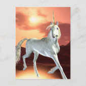 Regal Unicorn Briefkaart (Voorkant)