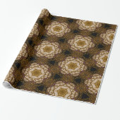 Regal Victoriaans Kerstmis Cadeaupapier (Uitgerold)