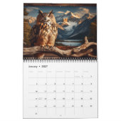 Regal Wings: A Eurasian Eagle Owl Year 20XX Kalender (Jan 2027)