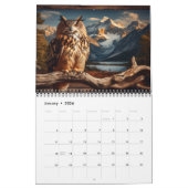 Regal Wings: A Eurasian Eagle Owl Year 20XX Kalender (Jan 2026)