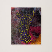 Regal Zee Goddess Nudibranch Felimare picta Legpuzzel (Verticaal)