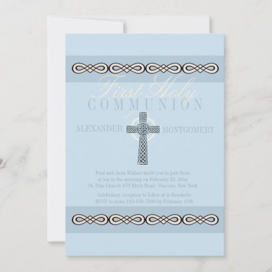 Regale grenzen Religieuze Uitnodiging (Voorkant)