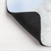 Regale witte kat muismat (Hoek)