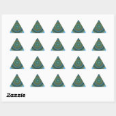 Regalia Aqua Blues Kaleidoscope No. 5 Sticker (Vel)