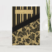 Regalia - Save the Date (Zwart/Tan) Aankondiging (Voorkant)