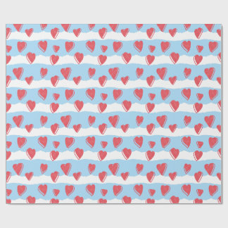 regalo de cualquier ocasión patrón de corazones cadeaupapier
