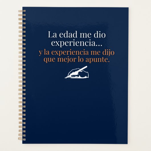 Regalo divertido en azul para gente burgemeester planner (Voorkant)