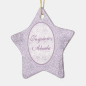 Regalo elegante para abuela. keramisch ornament (Links)