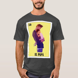 Regalo para Papa Spanish Dad Lottery Gift  El T-shirt