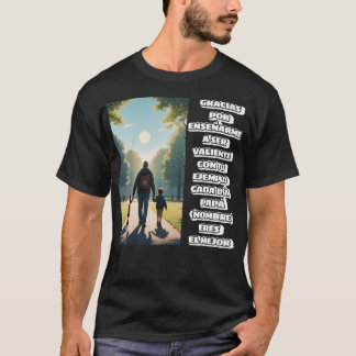 REGALO PERSONALIZADO PARA PAPA (NOMBRE) T-SHIRT