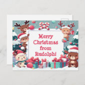 Regalos Navideños Briefkaart (Voorkant / Achterkant)