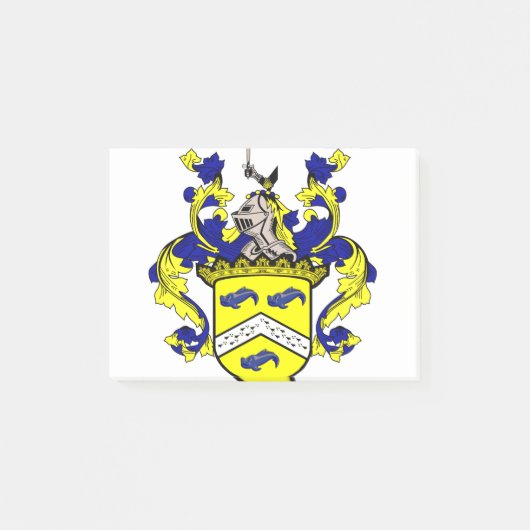 Regan Custom Coat of Arms (O'Regan, Reagan) Post-it® Notes (Voorkant)