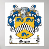 Regan Family Crest Poster (Voorkant)