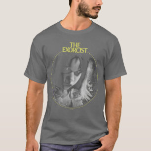 Regan MacNeil bezeten groot gezicht portret vintag T-shirt